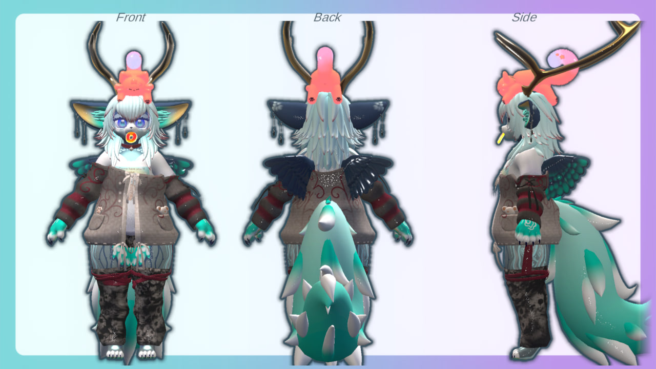 Dew vrchat furry ,vrcfury, facetracking/vrcft