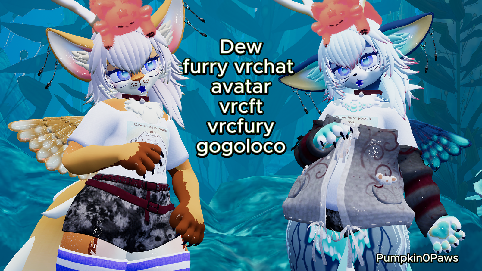 Dew vrchat furry ,vrcfury, facetracking/vrcft