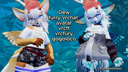 Dew vrchat furry ,vrcfury, facetracking/vrcft