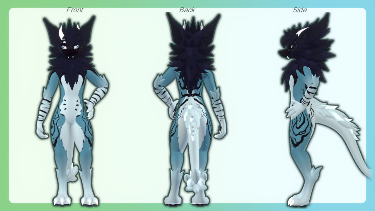 Raven Nardoragon texture vrchat