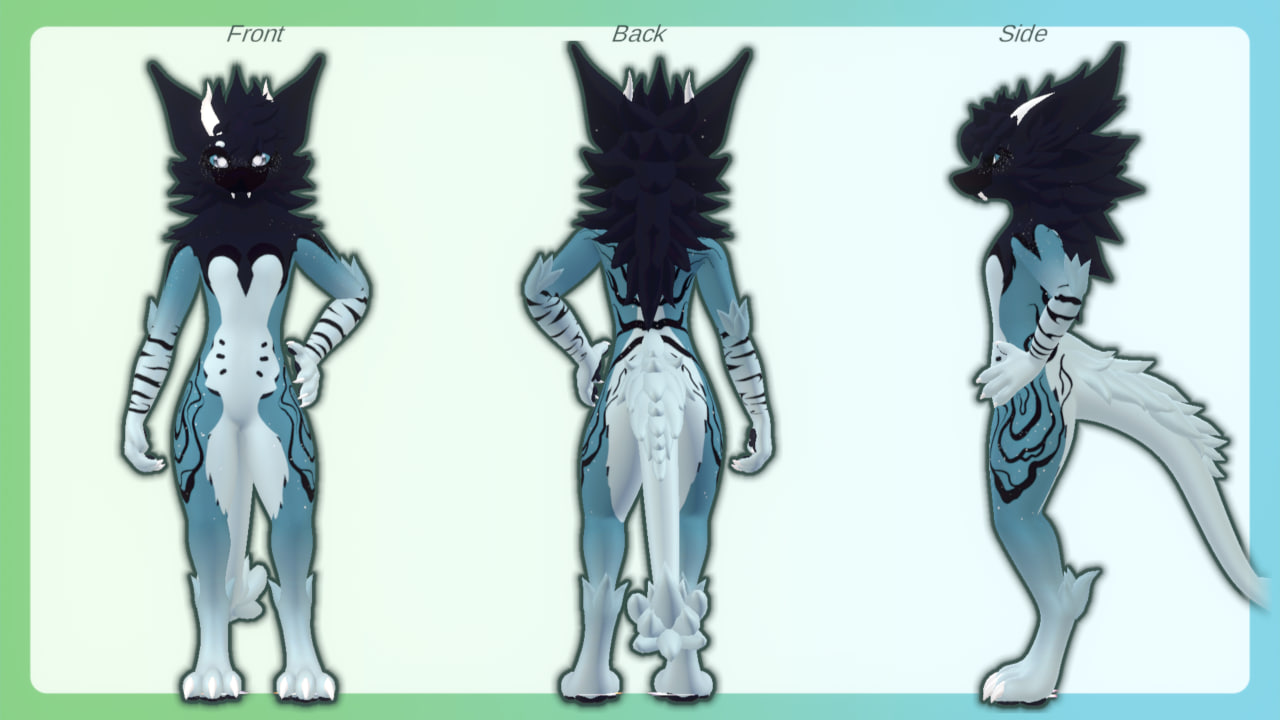 Raven Nardoragon texture vrchat