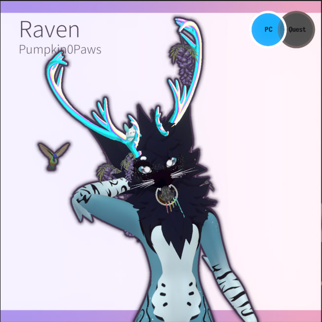 Raven Nardoragon texture vrchat