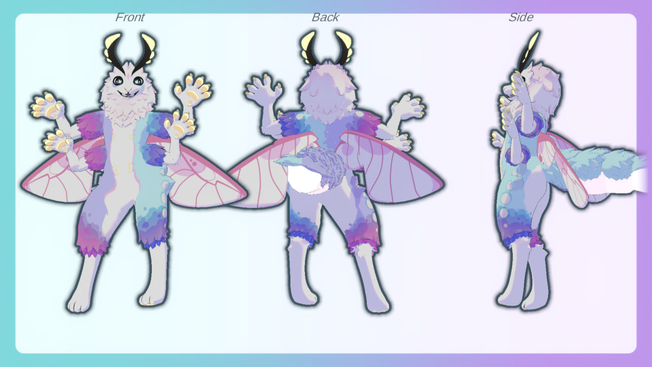 Pastel candy LumaBug vrchat texture