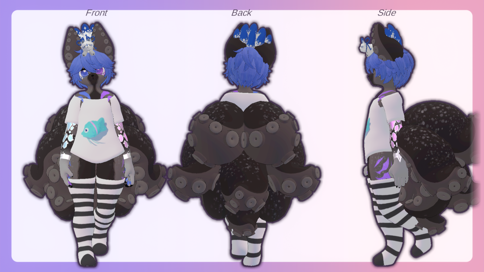 Sugar Rot Halloween 2025 vrchat furry avatar ,vrcfury, facetracking/vrcft