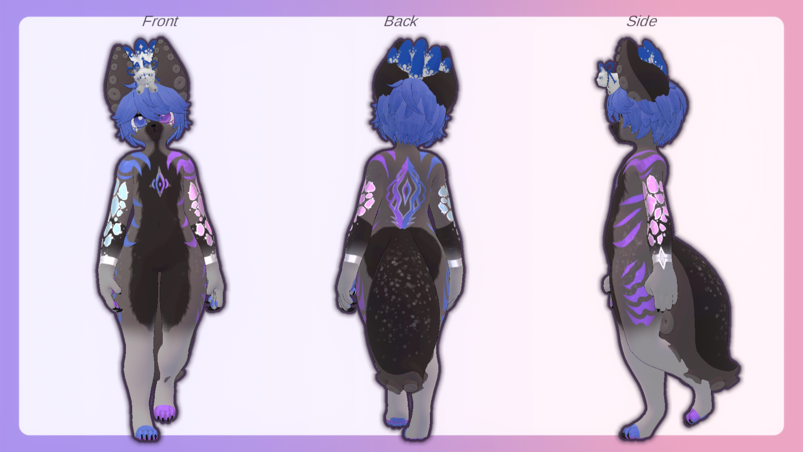 Sugar Rot Halloween 2025 vrchat furry avatar ,vrcfury, facetracking/vrcft