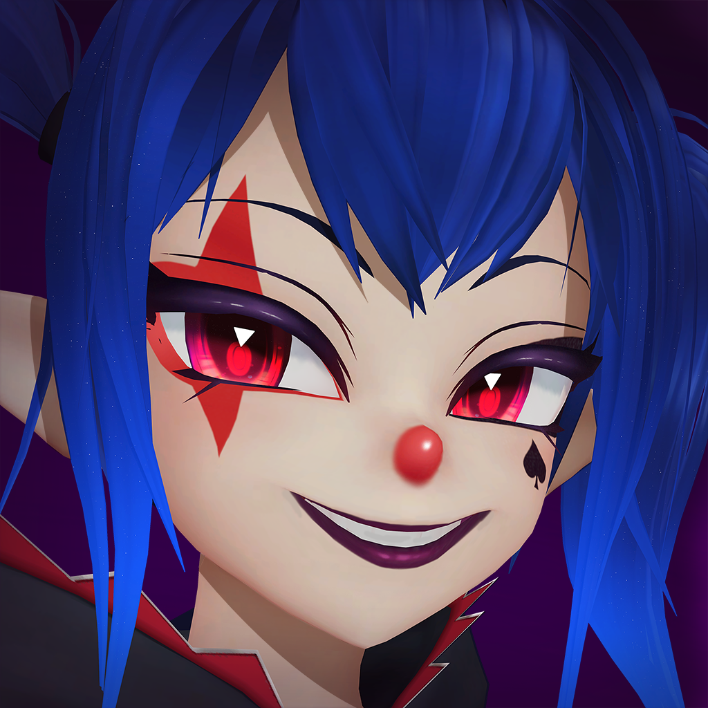 Pockit the Clown VRC Avatar PC / Quest 