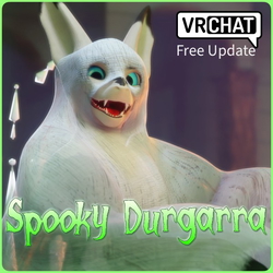 [30% OFF SALE!] Durgarra: Fluffy Dragon for VRChat + VRM (Quest + PC)