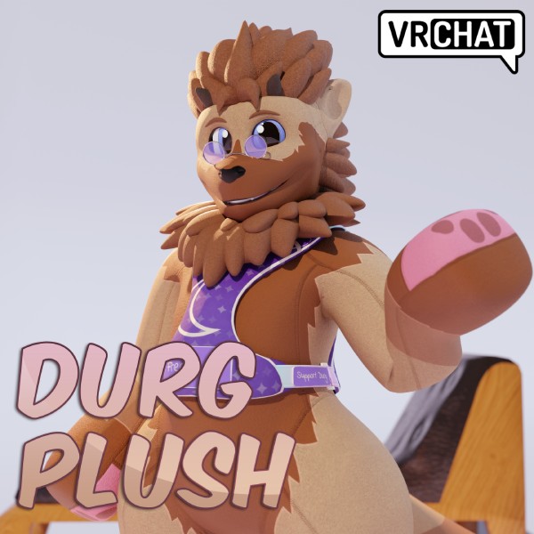Durg Plush / Pooltoy - VRChat Avatar [PC / Quest]
