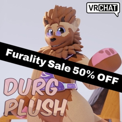 [50% OFF!] Durg Plush / Pooltoy - VRChat Avatar [PC / Quest]