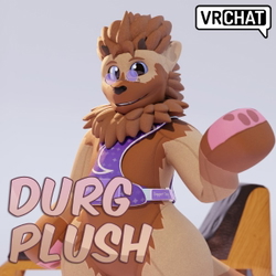 Durg Plush / Pooltoy - VRChat Avatar [PC / Quest]
