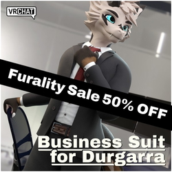 [50% OFF!] Business Suit for Durgarra - VRC Avatar Clothing