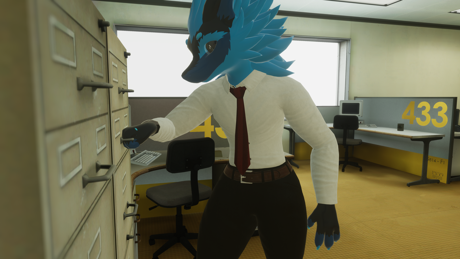 Business Suit for Nardoragon - VRC Avatar Clothing