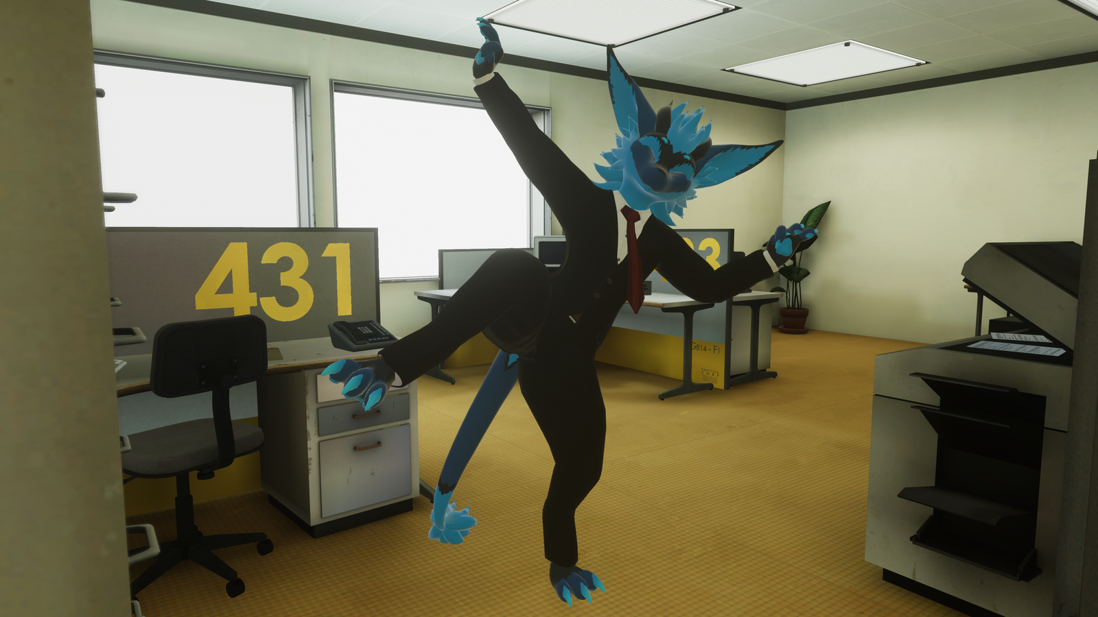 Business Suit for Nardoragon - VRC Avatar Clothing