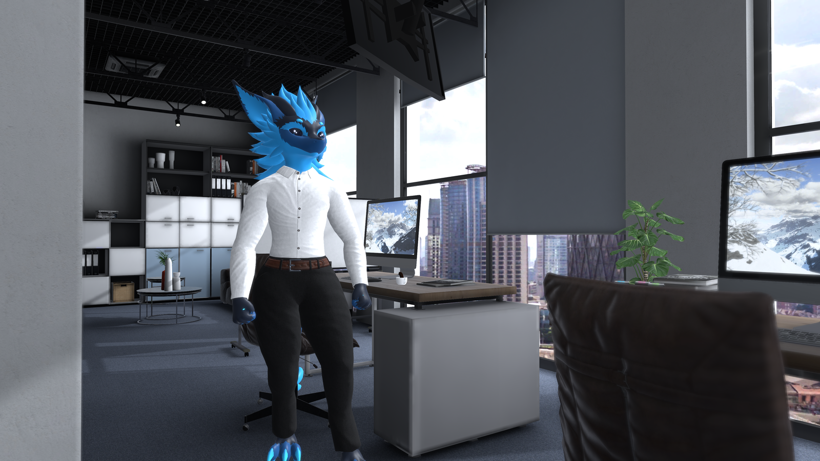 Business Suit for Nardoragon - VRC Avatar Clothing