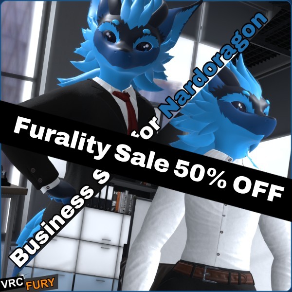 [50% OFF!] Business Suit for Nardoragon - VRC Avatar Clothing