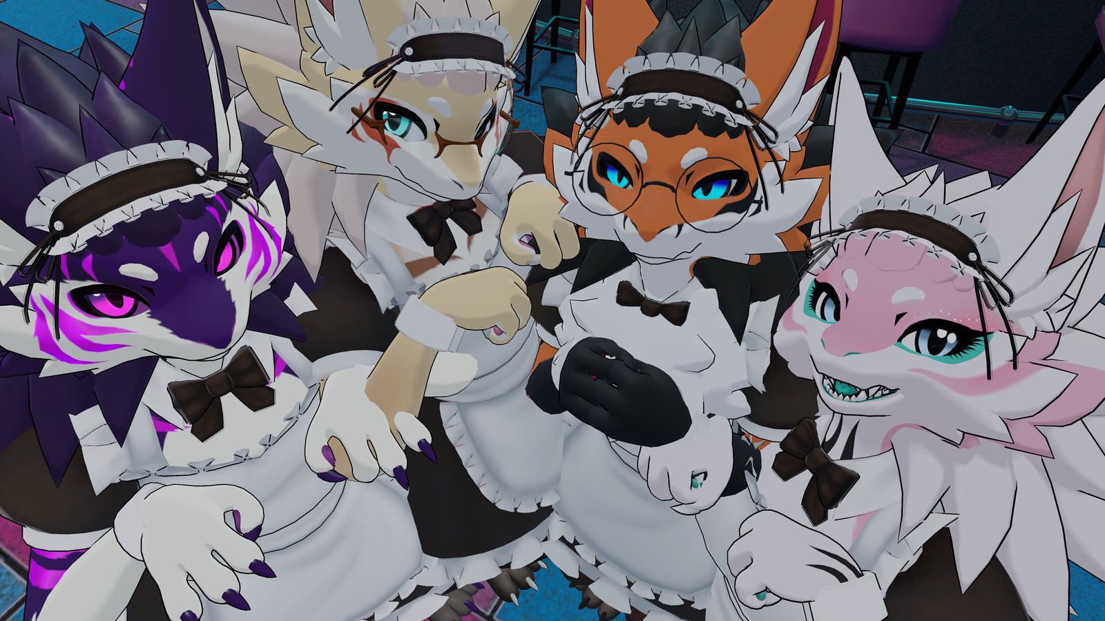 NovaMaid - Novabeast Maid dress [ VRCHAT ]