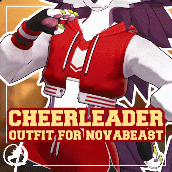 Cheerleader - Novabeast outfit [ VRCHAT ]