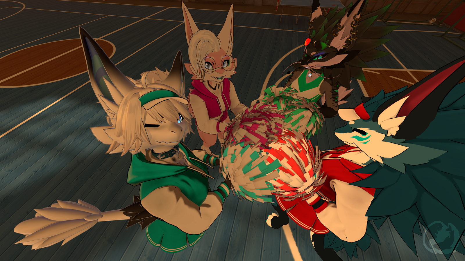 Cheerleader - Novabeast outfit [ VRCHAT ]