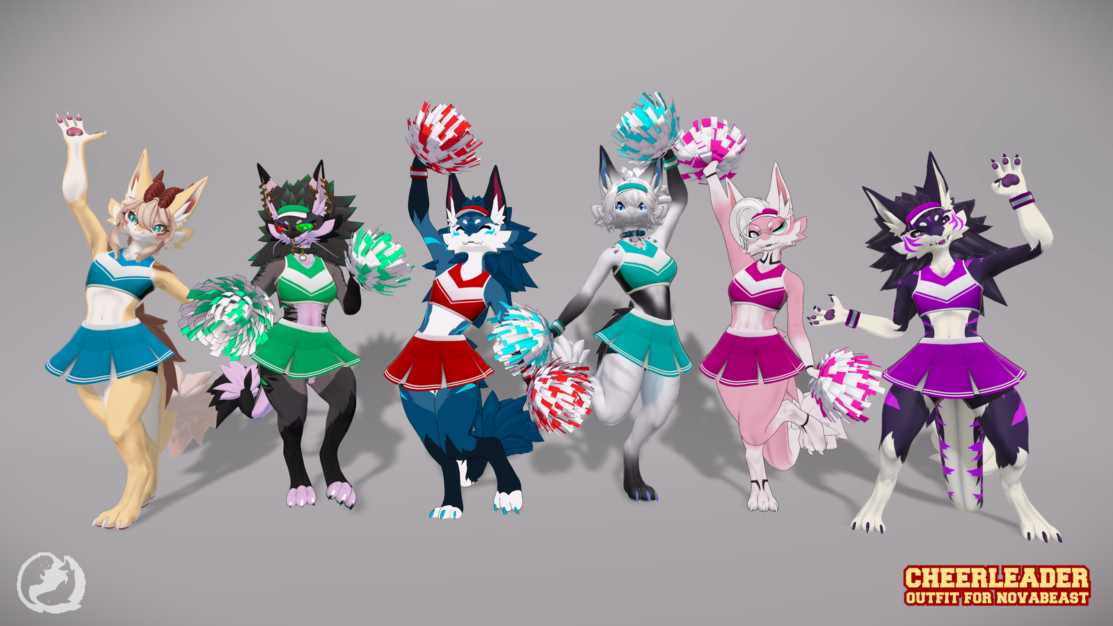 Cheerleader - Novabeast outfit [ VRCHAT ]