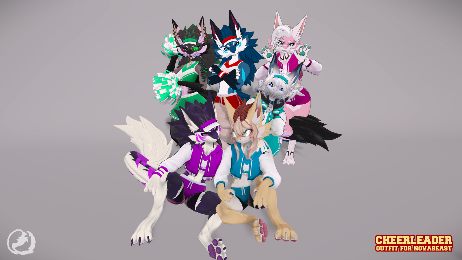 Cheerleader - Novabeast outfit [ VRCHAT ]