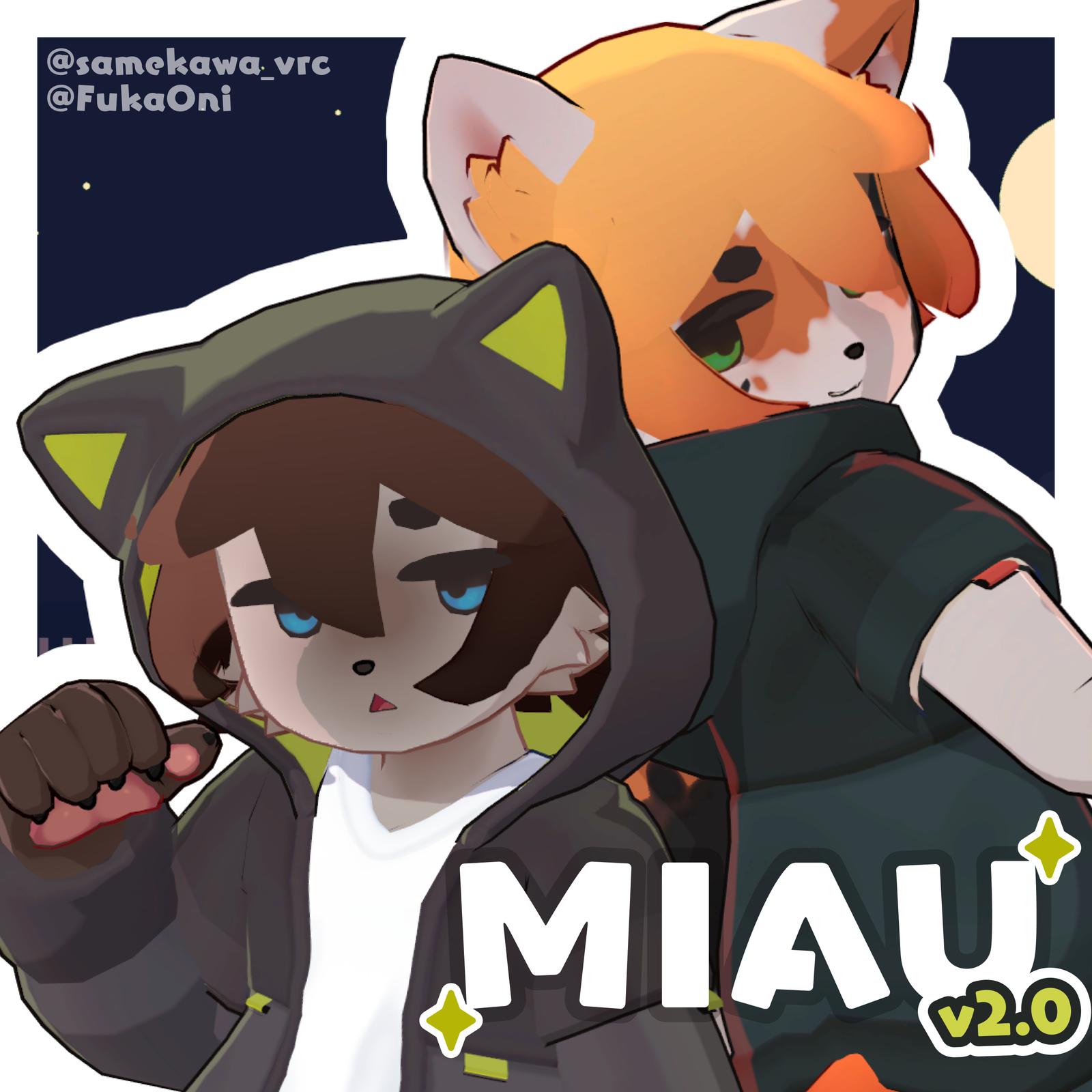 Miau V2 + Straywear - Feline VRChat Avatar