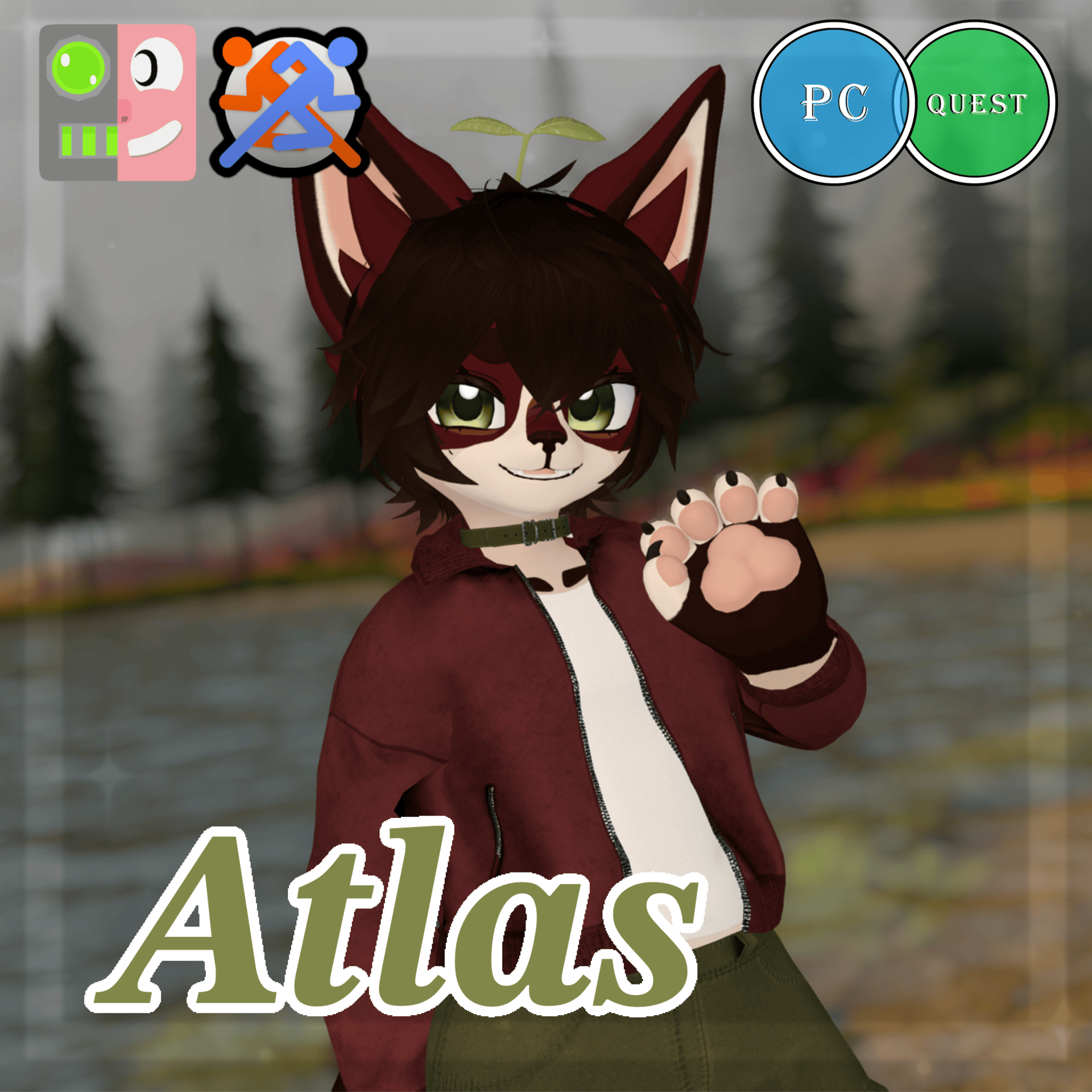 Atlas | PC + Quest | VRCFT | Deira neo