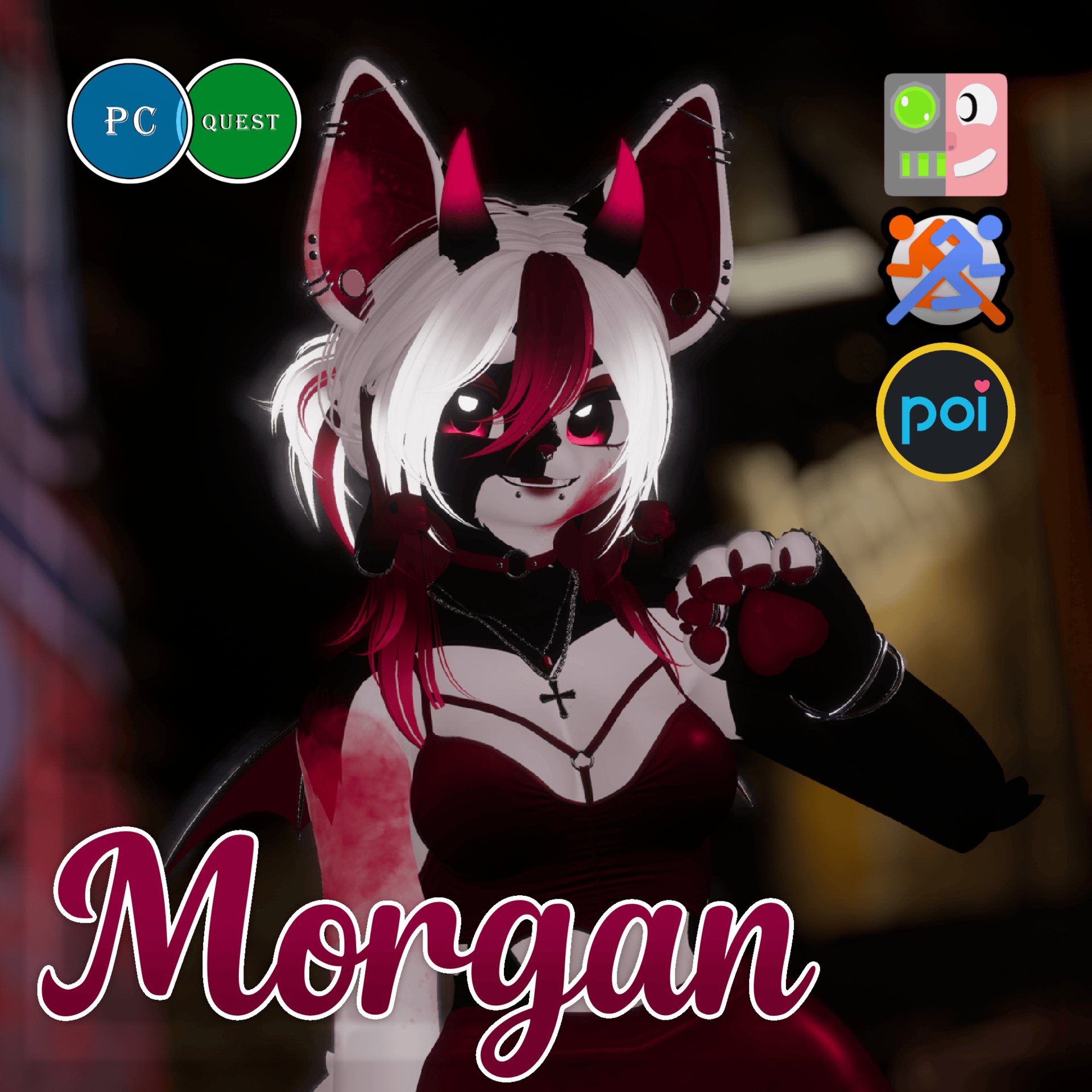 Morgan | PC + Quest | VRCFT