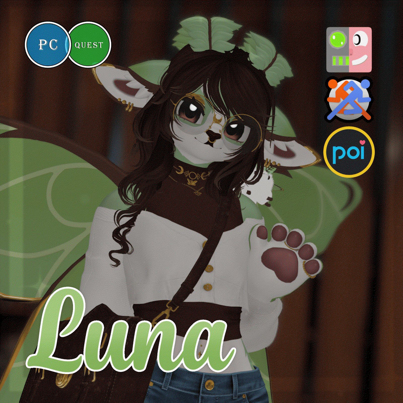Luna V2 | PC + Quest | VRCFT
