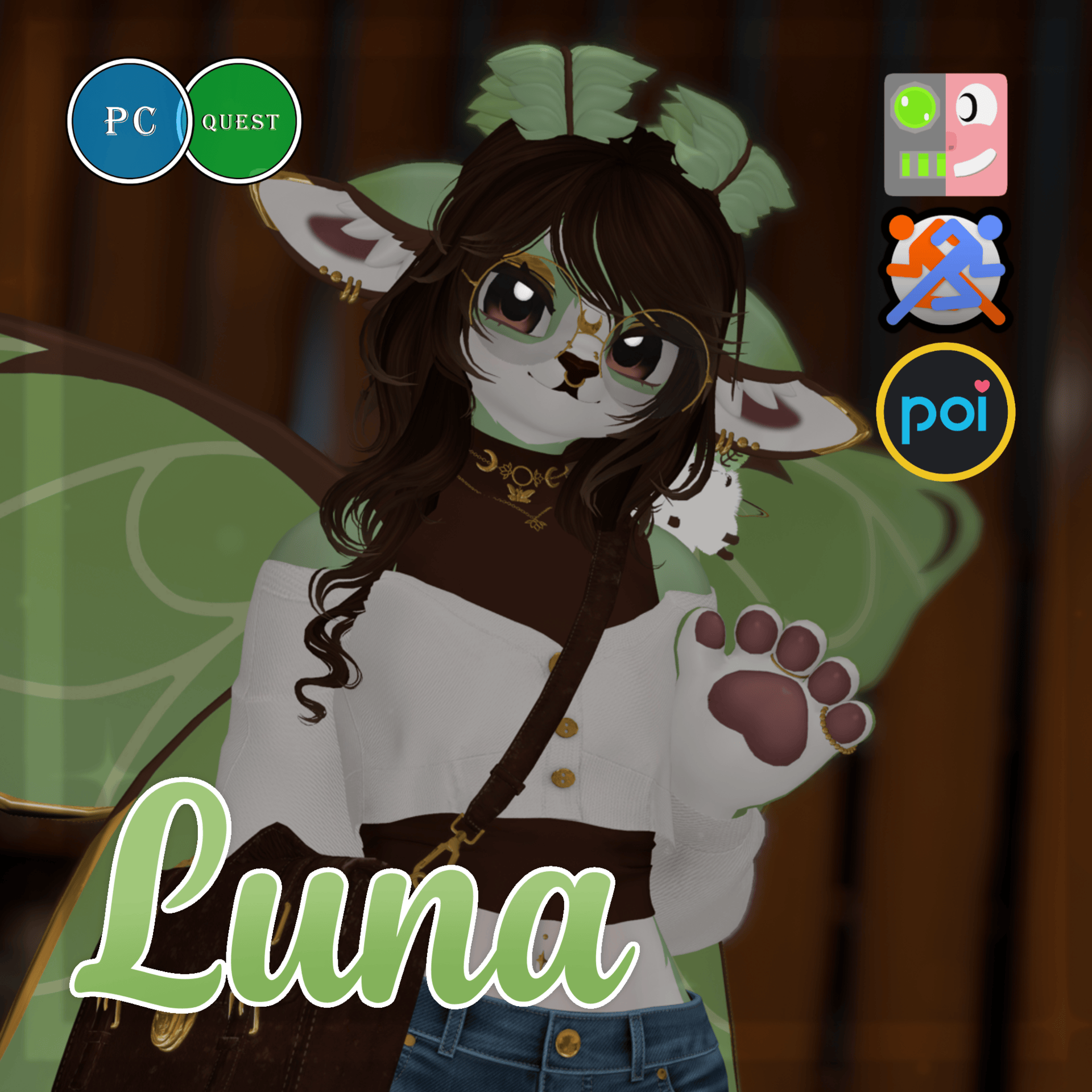 Luna V2 | PC + Quest | VRCFT