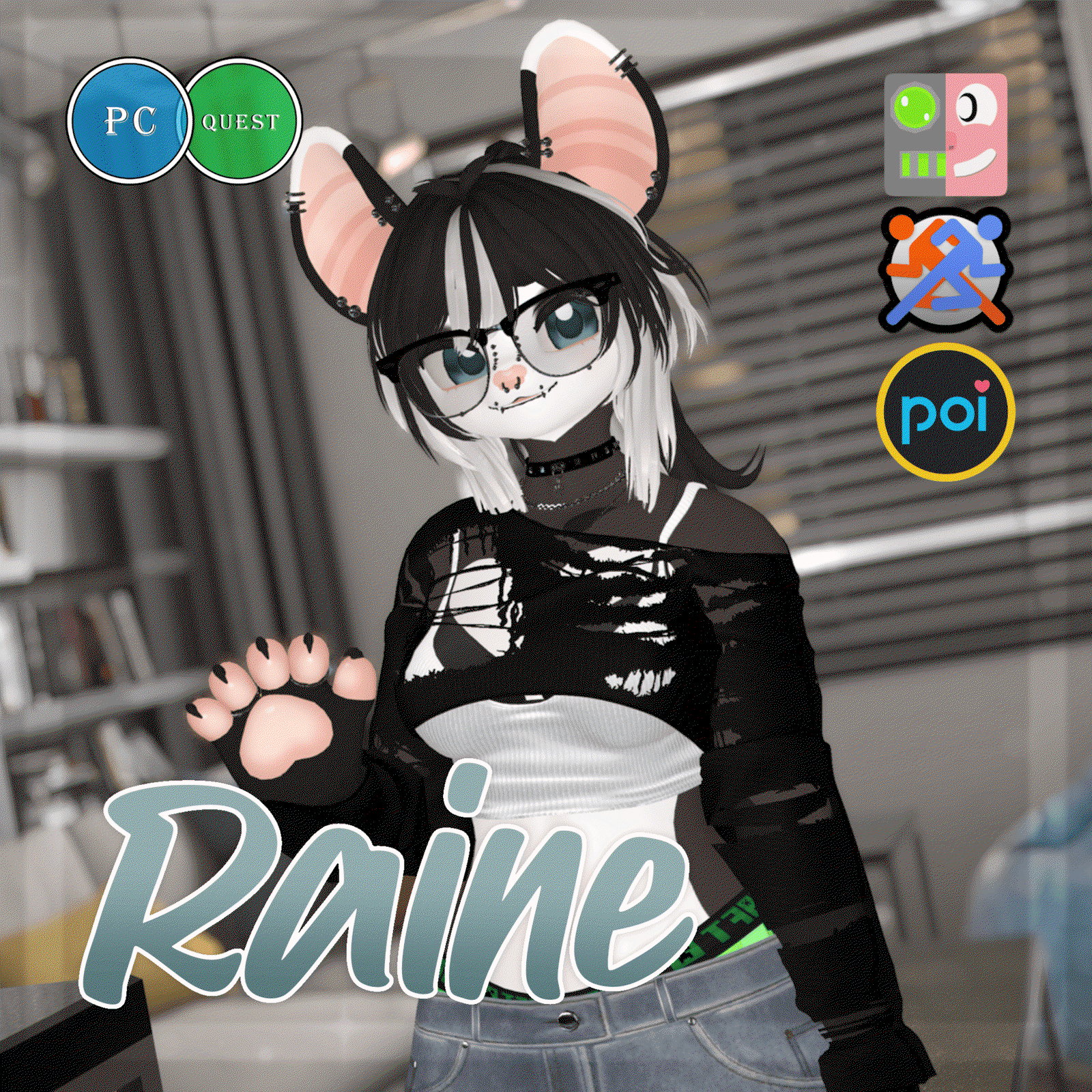 Raine | PC + Quest | VRCFT