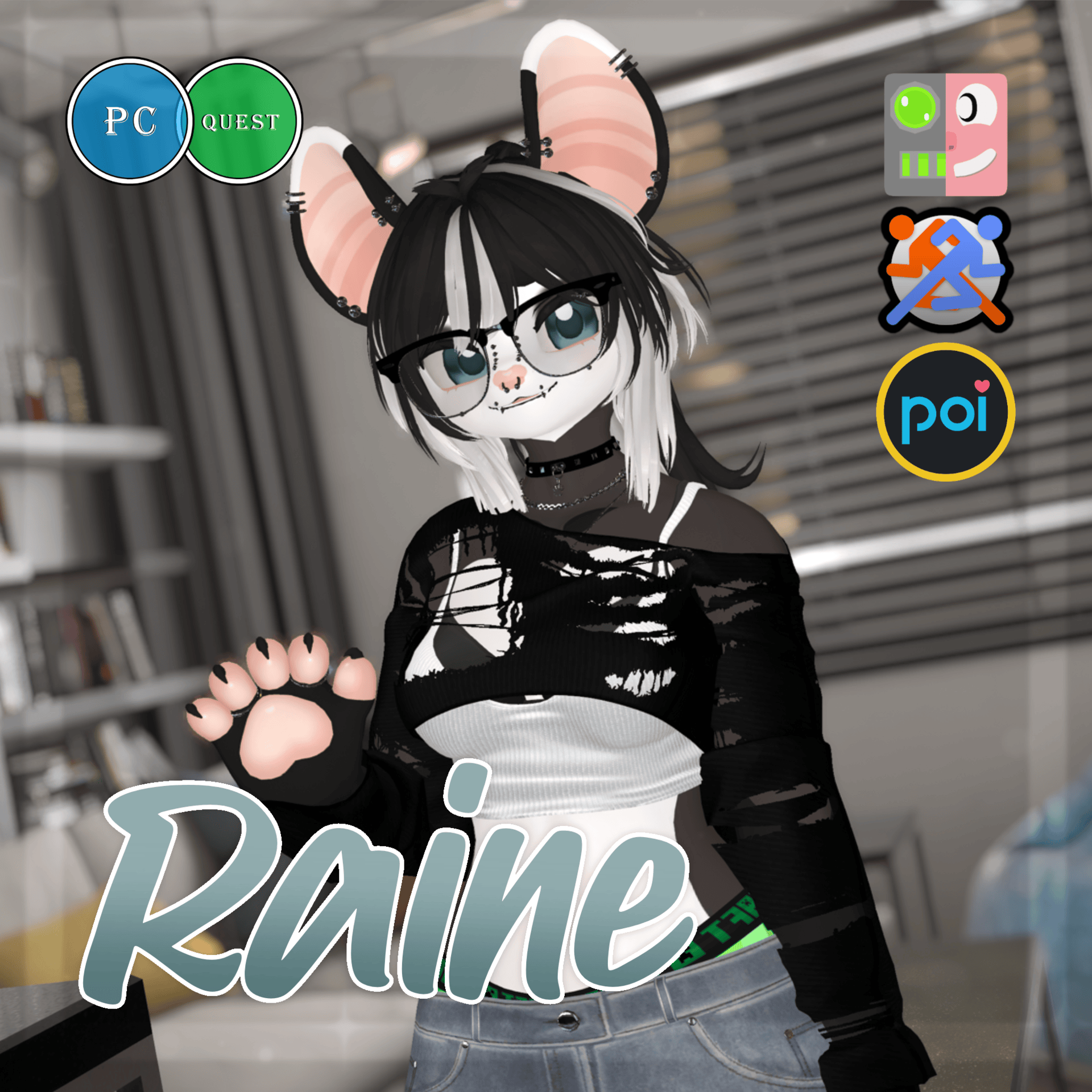 Raine | PC + Quest | VRCFT