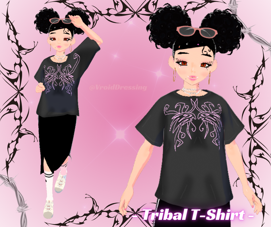 FREE 3D Vroid Tribal shirt