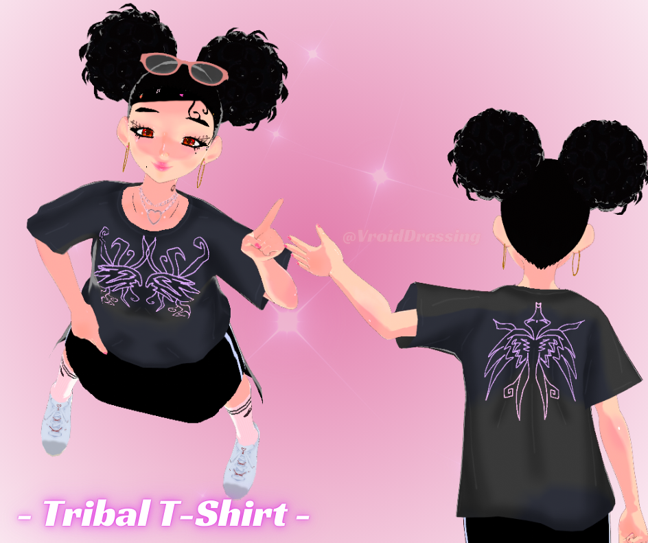 FREE 3D Vroid Tribal shirt