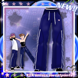 Vroid 3d Y2K Unisex sweatpants