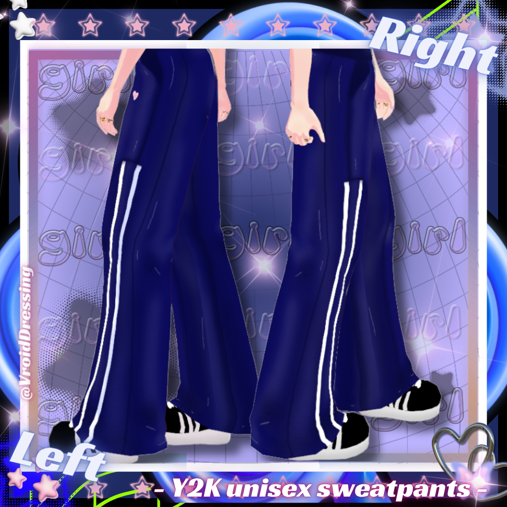 Vroid 3d Y2K Unisex sweatpants