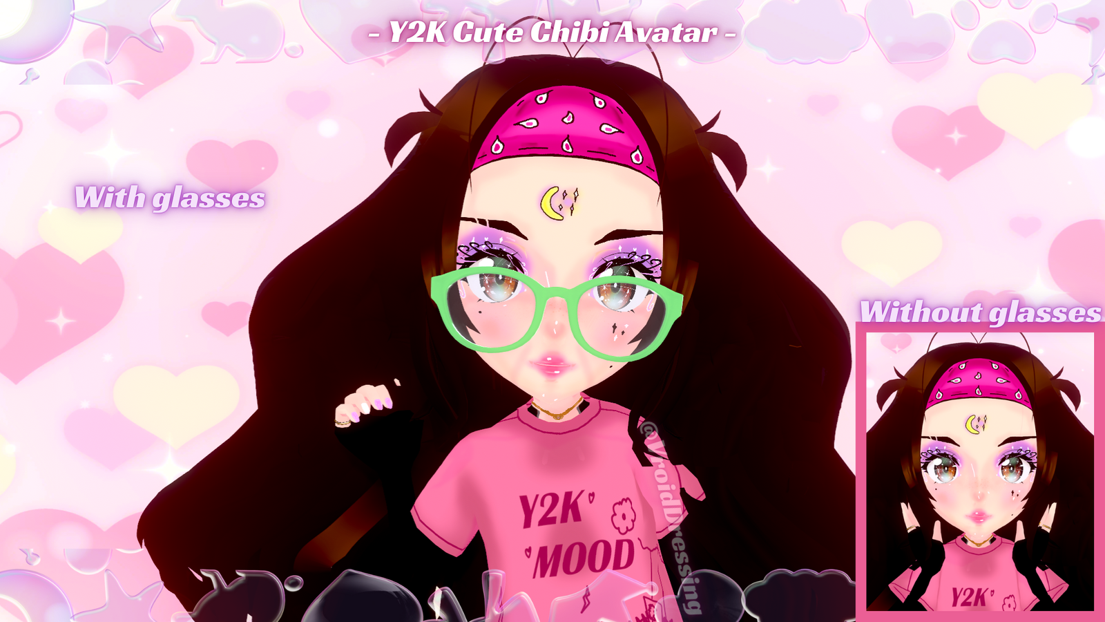 Y2K Cute 3D Chibi Vroid Avatar
