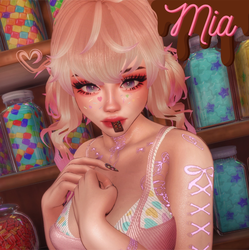 Mia the Chocolate Mousse- SFW, Server Free, Gogo, PC