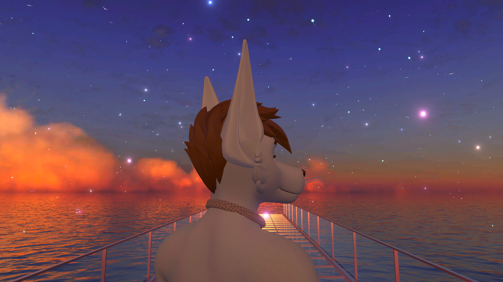 VRChat | Brushed Hair (Fits Any Avatar!)