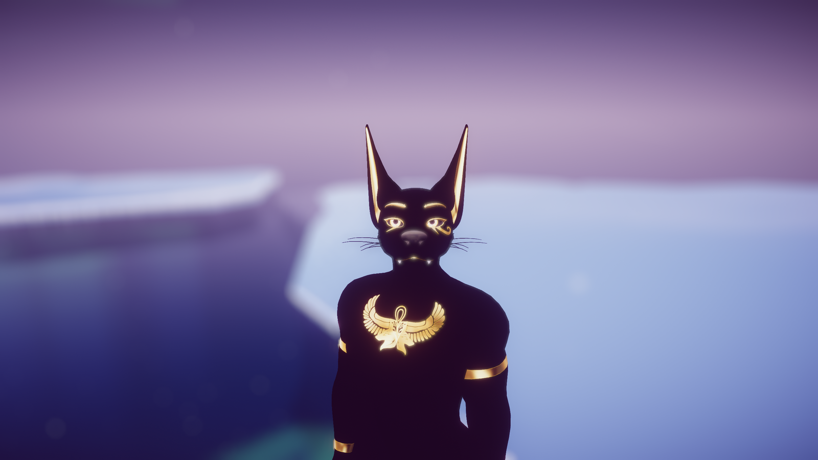 VRChat | Jackal / Anubis Ears (Fits Any Avatar!)