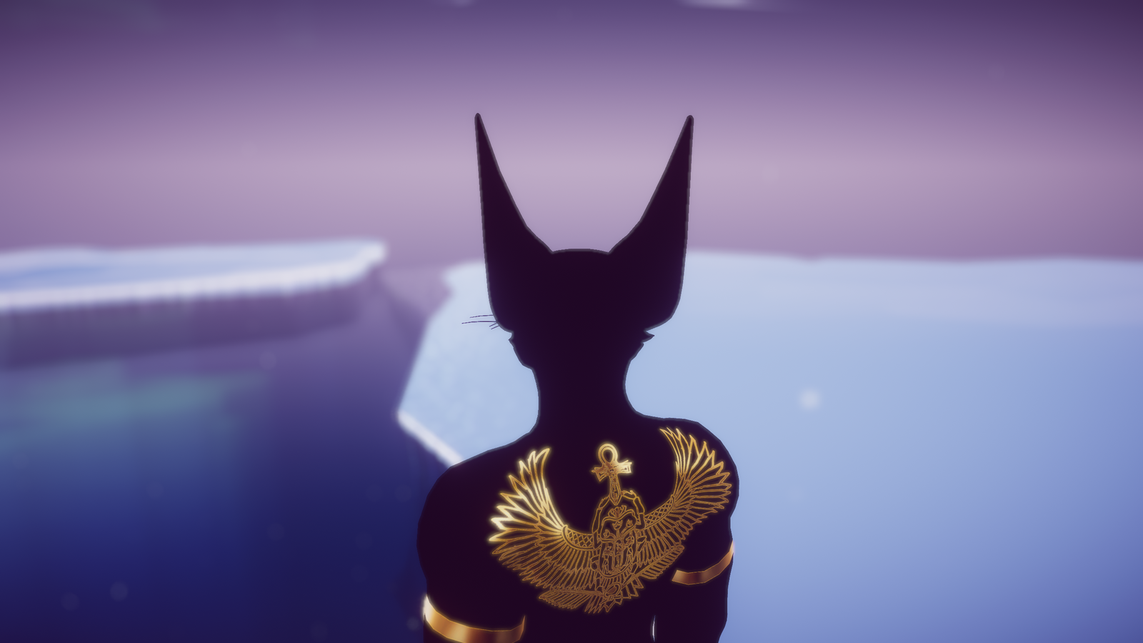VRChat | Jackal / Anubis Ears (Fits Any Avatar!)