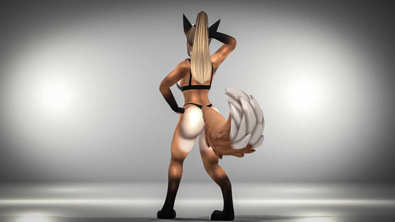 FLA Muscle Overlay (Winterpaw Female Canine)