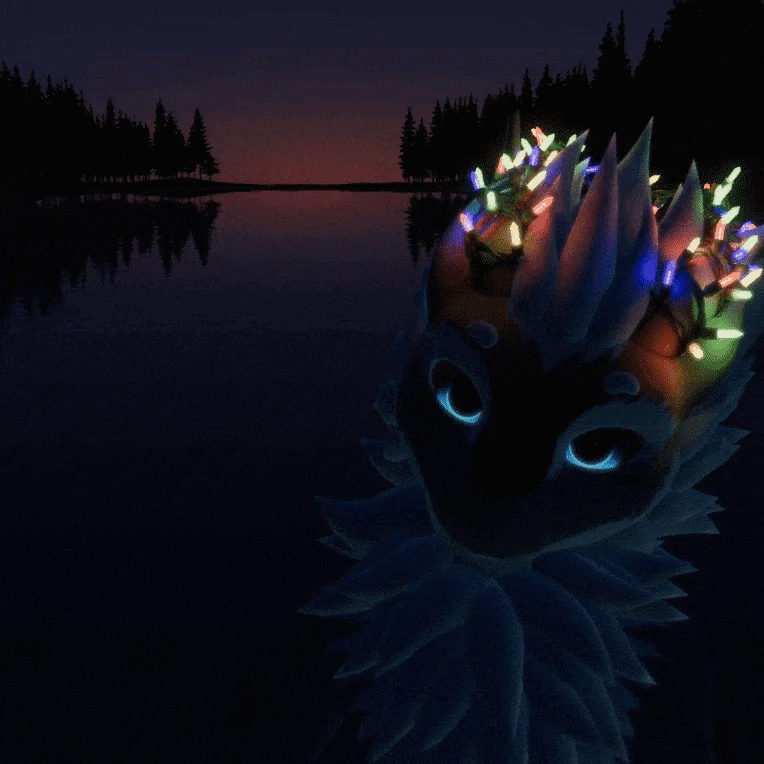 Nardoragon Glowing Horn Christmas Lights