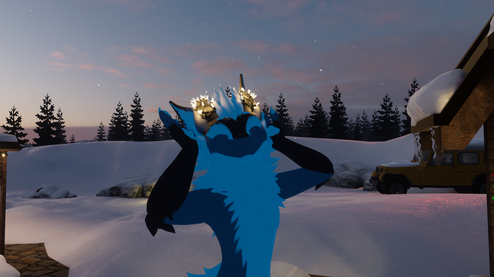 Nardoragon Glowing Horn Christmas Lights