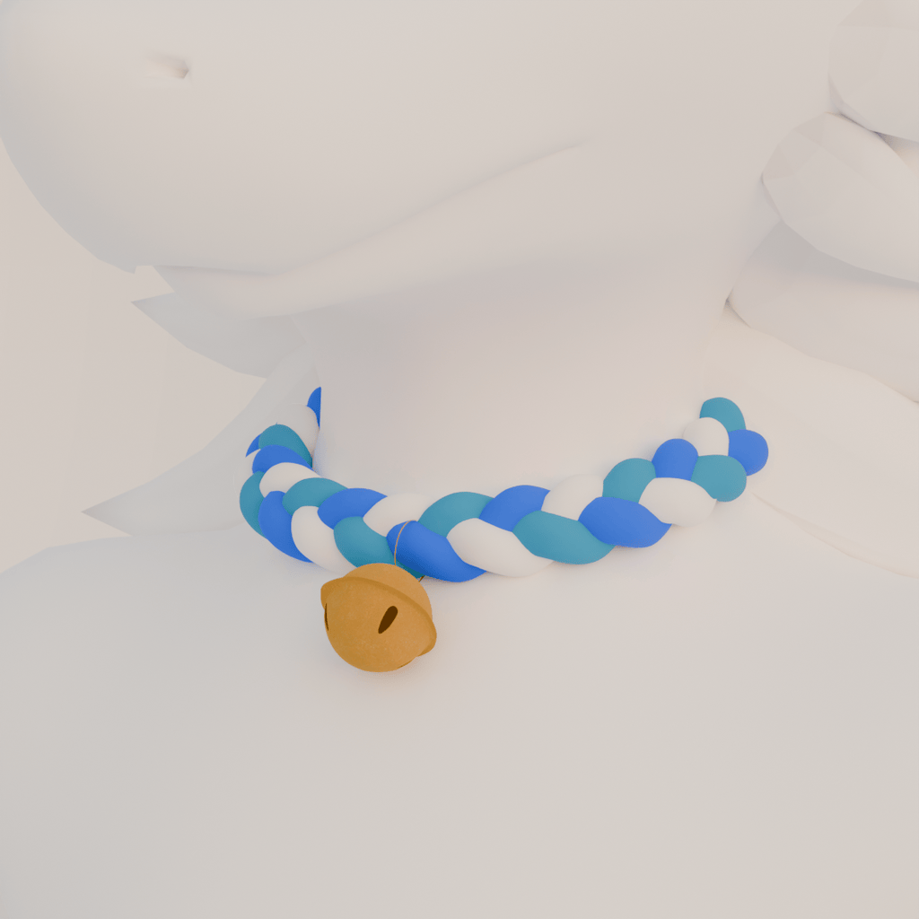 Kemono Style Braided Collar for Nardoragon