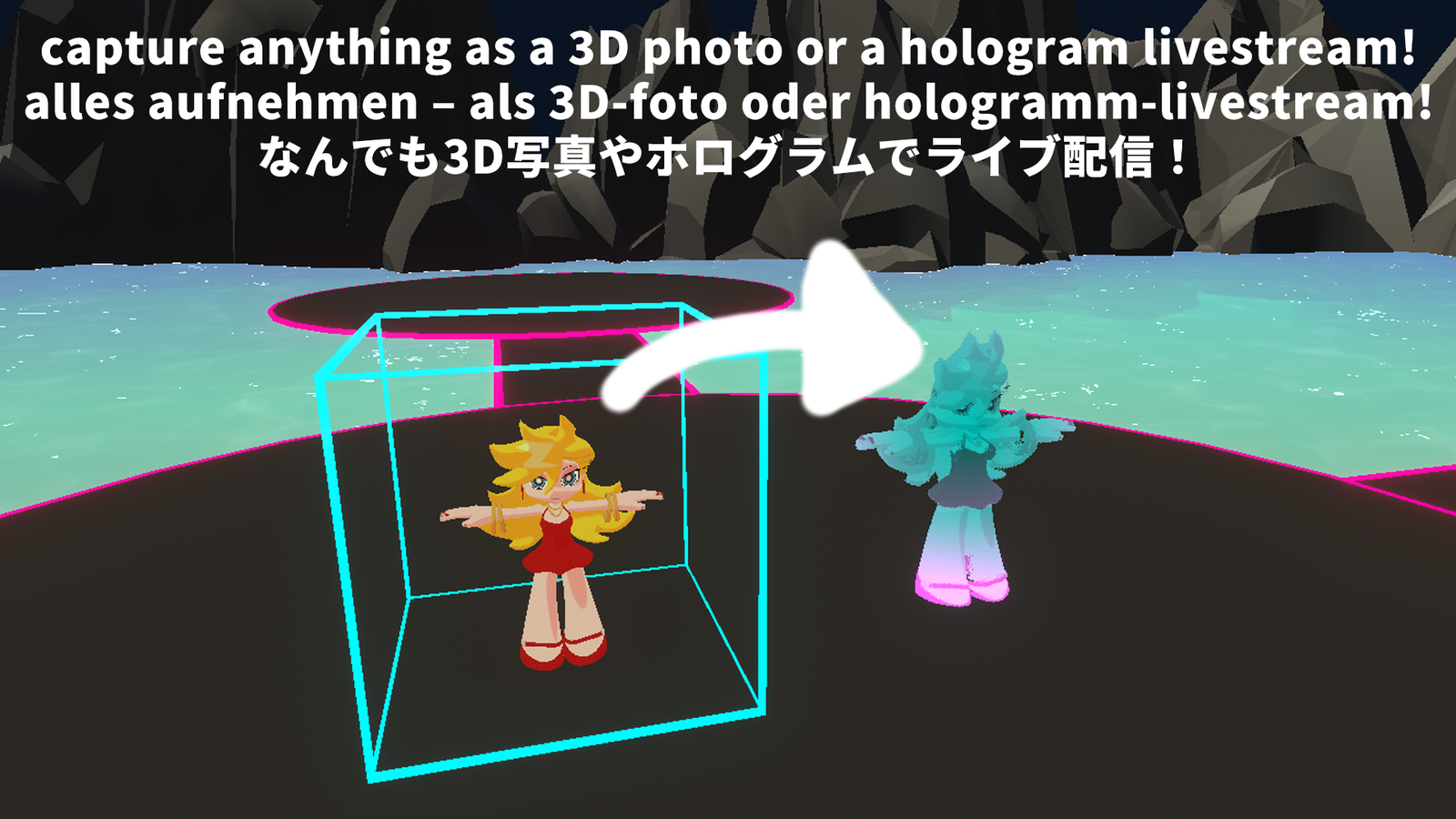HoloScanner: 3D Photos & Live Holograms