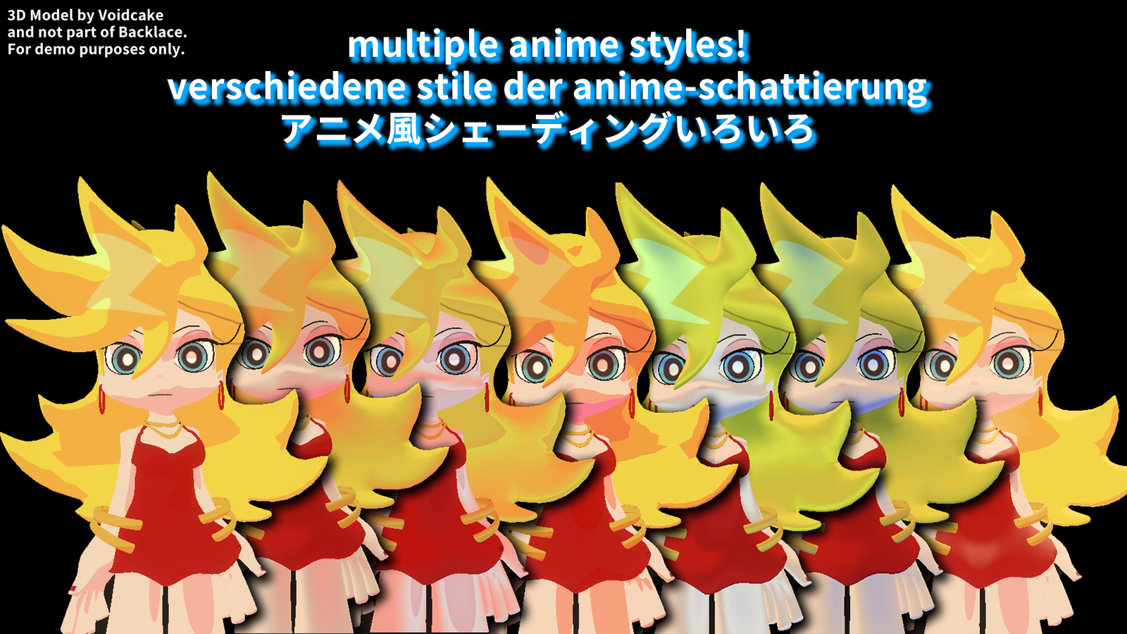 Backlace Anime Shader
