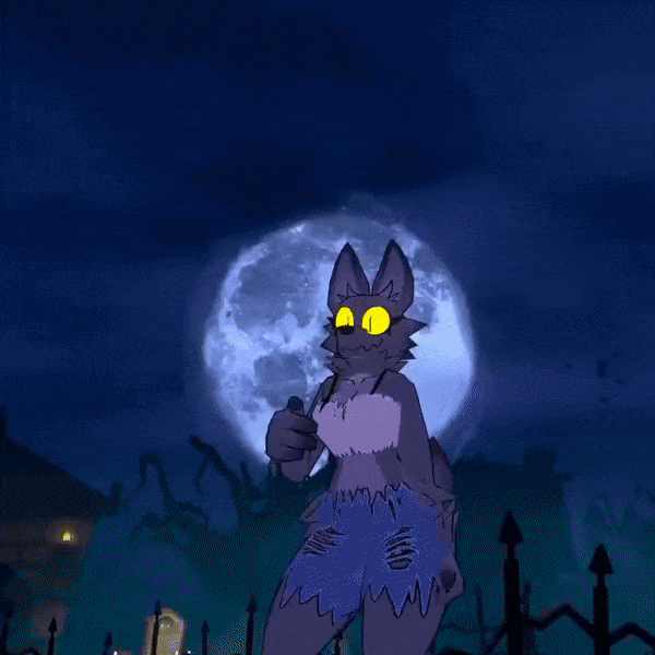 Wicked Wolf, Furry Avatar for VRChat