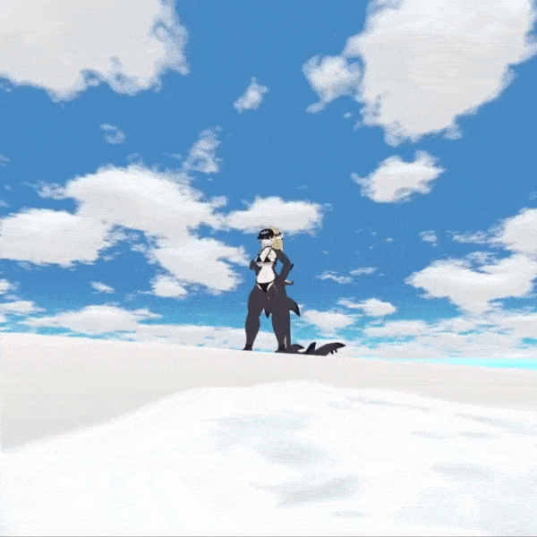 Waterpark Shark, Furry Avatar for VRChat