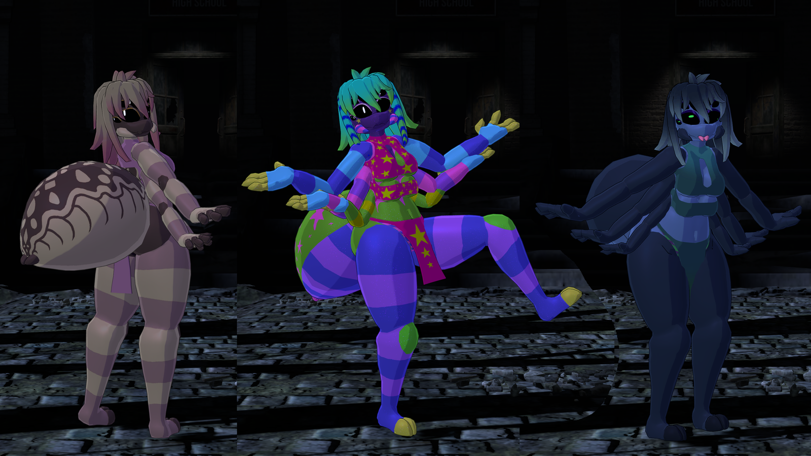 Creepy Crawler, Furry avatar for VRChat (Spooky Spider 2!!!)