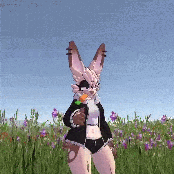 Bouncy Bunny, Furry avatar for VRChat